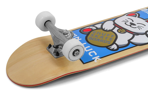 Enuff Lucky Cat Mini Natural Complete Skateboard - 7.25" x 29.5"