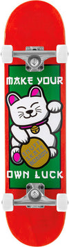 Enuff Lucky Cat Mini Red Complete Skateboard - 7.25" x 29.5"