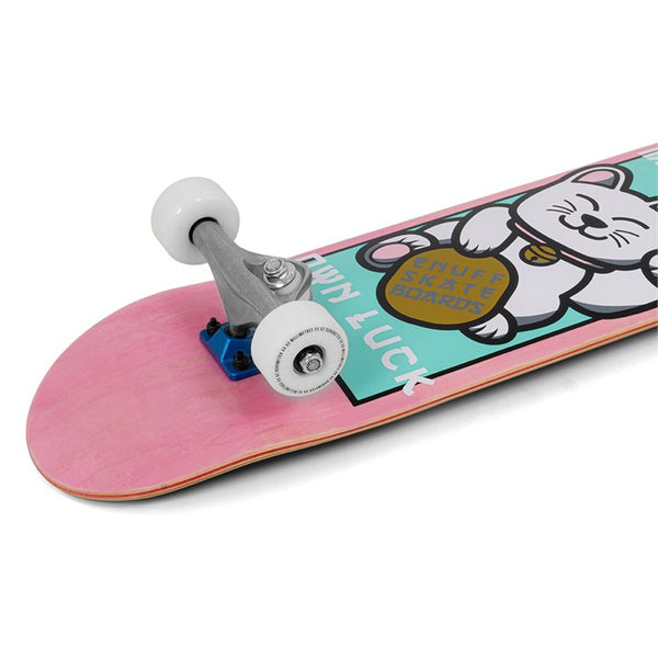 Enuff Lucky Cat Pink Mini Skateboard - 7.25"