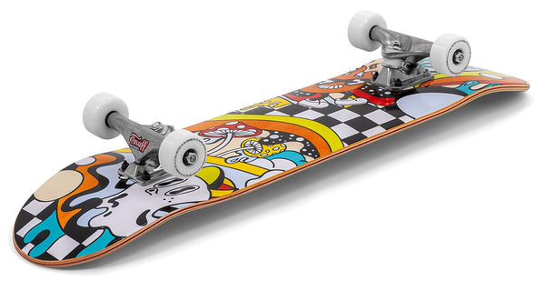 Enuff Meltworld Mini Confused Complete Skateboard - 7.25" x 29.5"