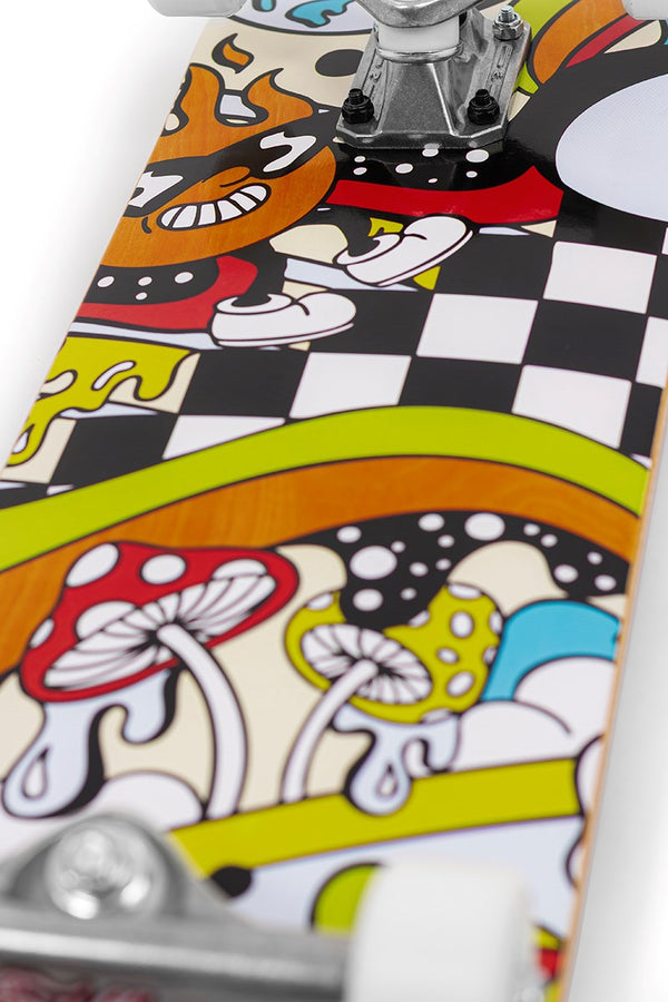 Enuff Meltworld Confused Complete Skateboard - 7.75" x 31.5"