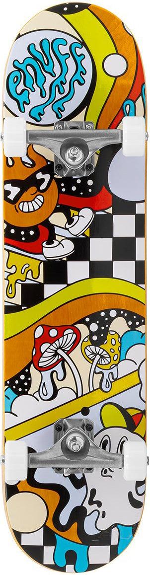 Enuff Meltworld Mini Confused Complete Skateboard - 7.25" x 29.5"