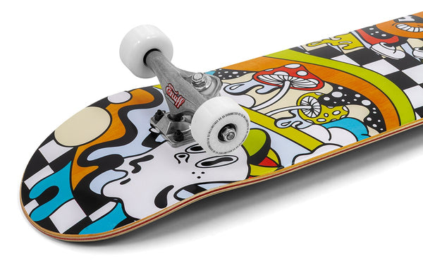 Enuff Meltworld Confused Complete Skateboard - 7.75" x 31.5"