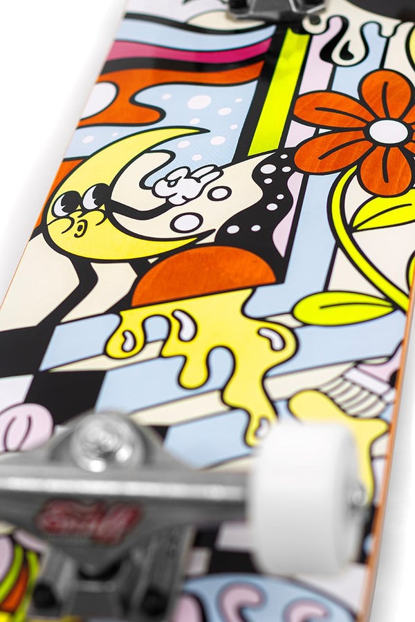 Enuff Meltworld Mini Dazed Complete Skateboard - 7.25" x 29.5"
