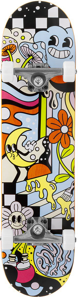 Enuff Meltworld Dazed Complete Skateboard - 7.75" x 31.5"