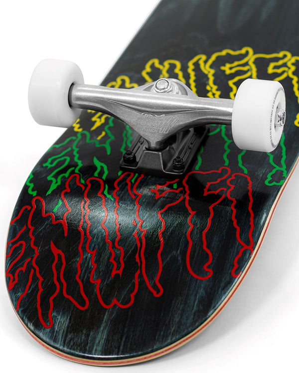 Enuff Three Tier Reloaded Black Complete Skateboard - 8.0" x 32.0"