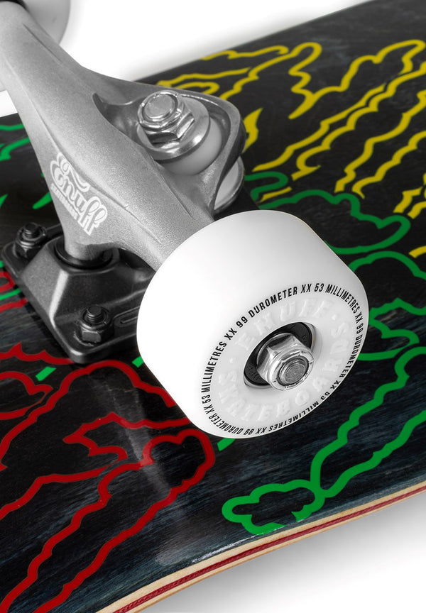 Enuff Three Tier Reloaded Black Complete Skateboard - 8.0" x 32.0"