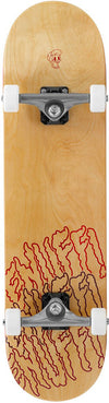 Enuff Three Tier Reloaded Natural Complete Skateboard - 8.0" x 32.0"