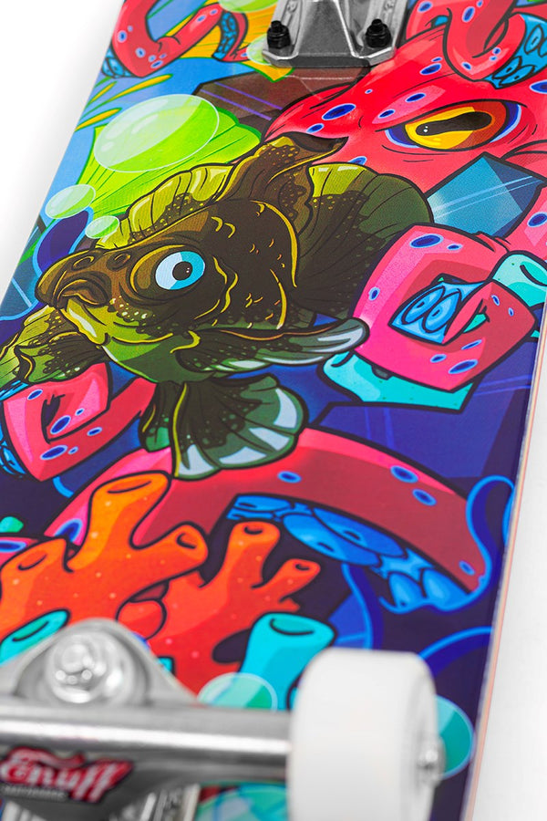 Enuff Lost At Sea Goldfish Complete Skateboard - 8.0" x 32.0"