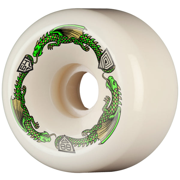 Powell-Peralta Dragon Formula - 64mm x 40mm - 88A - BOM - Off White by Powell Peralta