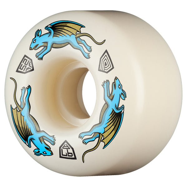 Powell-Peralta Dragon Formula - Nano Rat - 52mm x 34mm - 97A - AV4 Blue by Powell Peralta