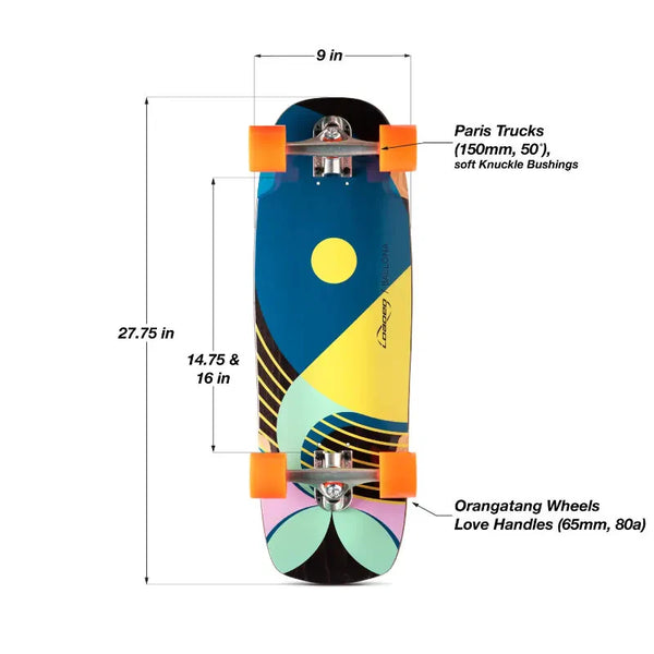 Loaded Ballona Willy Longboard Complete - High Performance