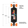 Loaded Fathom Longboard Complete - Cruising Setup