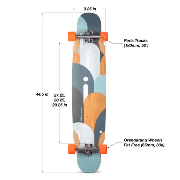 Loaded Mata Hari Longboard Complete