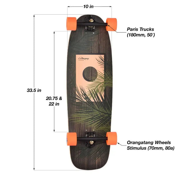 Loaded Omakase Longboard - All Round Setup