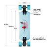 Loaded Tangent Longboard Complete - Dad Bod Setup