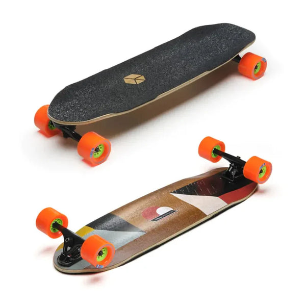 Loaded Truncated Tesseract Longboard - Downhill Setup