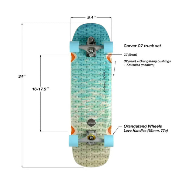 Loaded Bolsa II C7 Surfskate