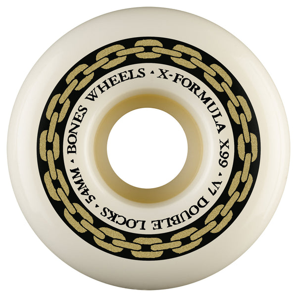 BONES Wheels X-Formula - 54mm - 99A - V7 Double Lock (Spring '26) by Bones Wheels