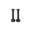 Mindless Drop Thru Bolts (Pack Of 8) - Black