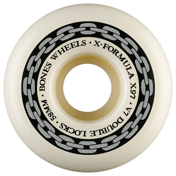 BONES Wheels - X-Formula - Double Locks - 58mm - 97A - V7 (Spring '26) by Bones Wheels