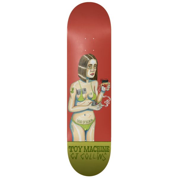 Toy Machine Collins No Fear 8.5" by Toy Machine