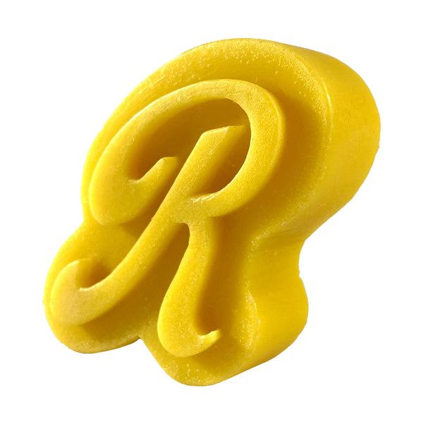 Richie's 'R' Skateboard Wax Yellow by Richie's