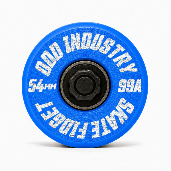 Odd Industry 54mm Skate Wheel Fidget Spinner – Electric Blue