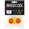 Hardcore Bushings Barrel Bushing 97A Set Yellow/Red by Hardcore