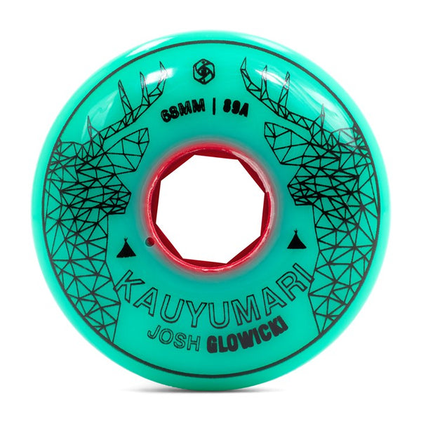 Red Eye Animal Glowicki 68mm 90a - Teal