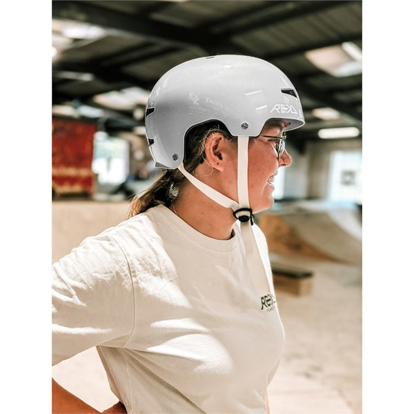 Rekd Elite 2.0 Helmet - Gloss Silver