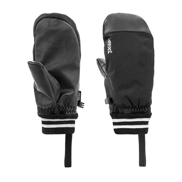 Rekd Icon Under Cuff Snow Mitts - Black