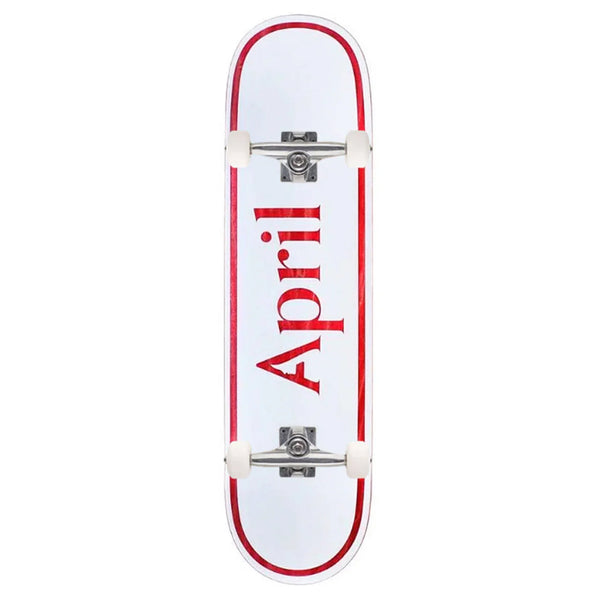 April OG Logo Mini Complete 7.5" Red