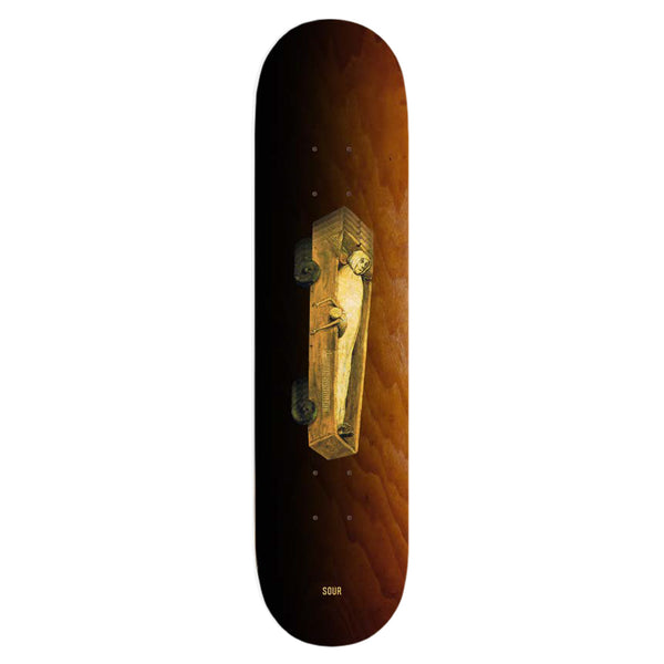 Sour Solution Martin Sandberg Coffin Skateboard Deck 9 inch