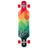 Voltage DT Red/Green Longboard - 39"
