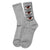 Toy Machine Eye Stack Sock Grey
