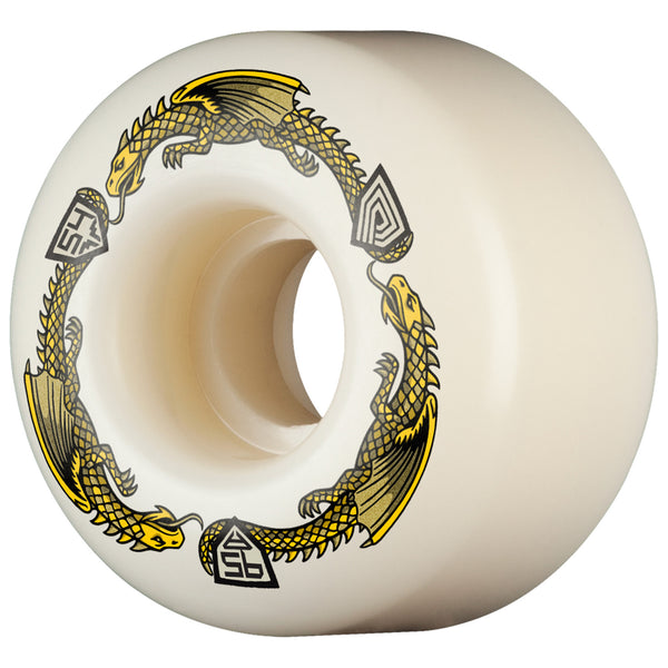 Powell-Peralta Dragon Formula - 54mm x 34mm - 95A - V4 - Yellow by Powell Peralta