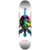 Powell Peralta Skull & Sword Deck - Lime Fade / White 9" by Powell Peralta