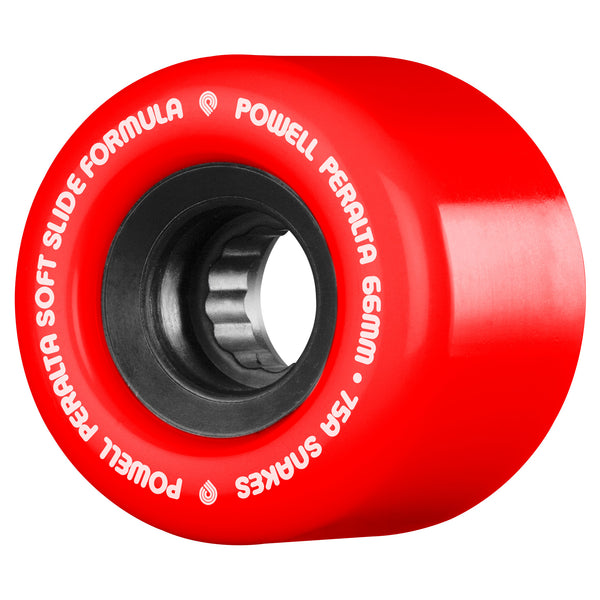Powell Peralta Snakes Skateboard Wheels 66mm 75a Red by Powell Peralta