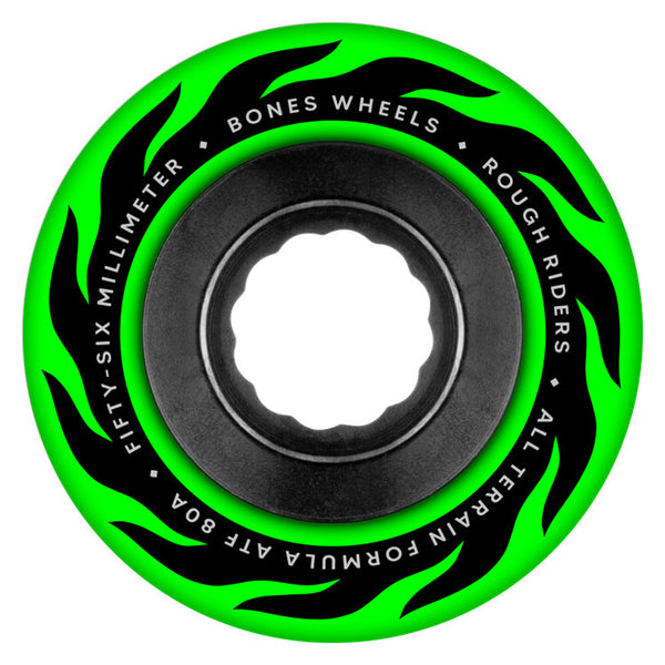 BONESª Rough Riders - Eternal Flame - ATF - 56mm - 80A - Green