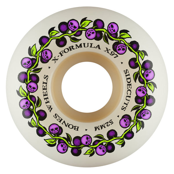 BONES Wheels X-Formula 'SKULL BERRIES' 52mm V5 97A