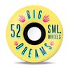 sml. Wheels Succulent Cruiser Mellow Yellow 52mm V-Cut 92a