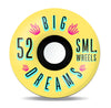 sml. Wheels Succulent Cruiser Mellow Yellow 52mm V-Cut 92a by sml.