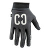 CORE Pro-Fit Velcro BMX Bike Gloves - Reflective Black