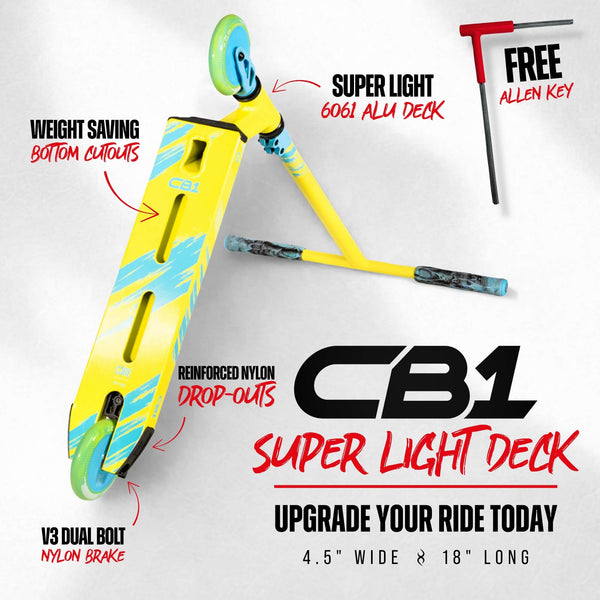 CORE CB1 Complete Scooter - Neon/Blue