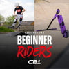 CORE CB1 Complete Scooter - Black/Purple
