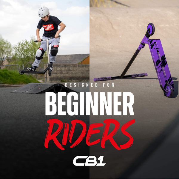 CORE CB1 Complete Scooter - Black/Purple