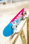 CORE Complete Skateboard C2 Split - Pink/Blue 7.75