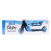 CORE Kids Foldy Junior Kick Scooter – Black/Blue (LED Wheel)