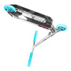 CORE SL3 Mini Complete Scooter - Chrome/Teal (17.5")